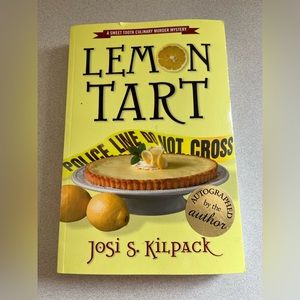 Book Lemon Tart by Josi S. Kilpack signed copy murder mystery
